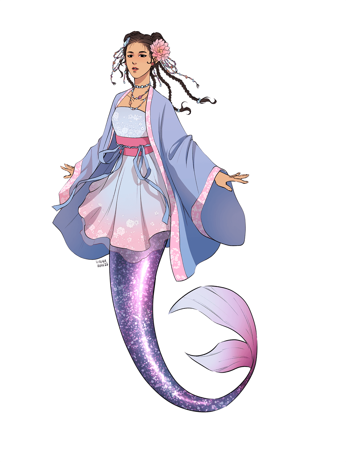 Chinese Merfolk Concept