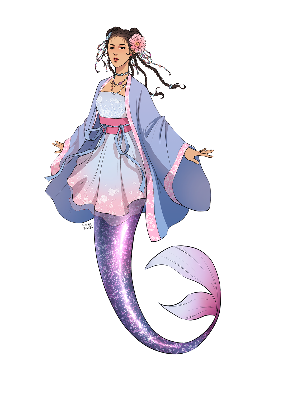 Chinese Merfolk Concept